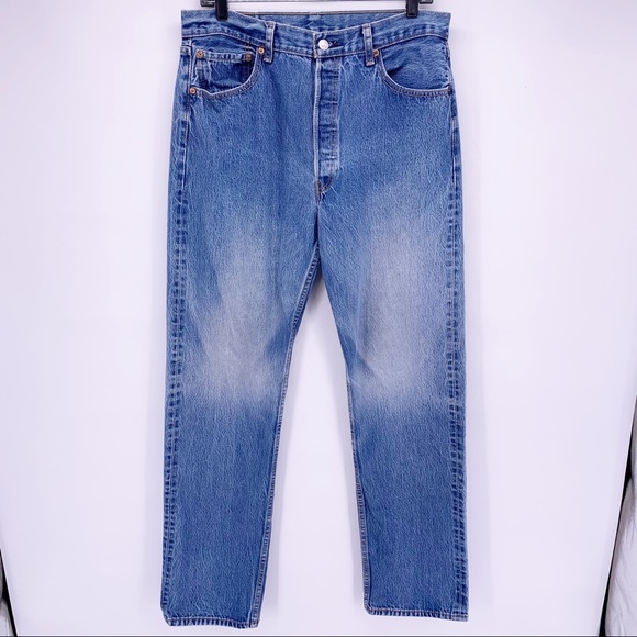 VINTAGE Levi’s 501XX Button Fly Jeans Size 36x38 - Picture 1 of 10